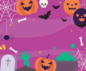 Sødt Halloween Baggrund — Sød Halloween Wallpapers