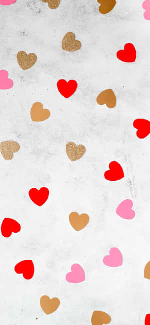 Sødt Hjerte Symbol Æstetisk Valentinsdag — Oppo K15 Wallpapers