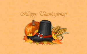 Sødt nissehus til Thanksgiving — Sød Thanksgiving Wallpapers