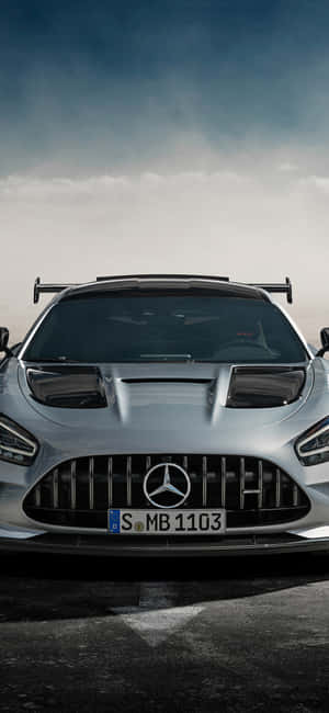 Iphone Xs Mercedes Amg baggrund — Galaxy M36 Wallpapers