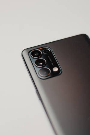 Sølv Oppo Telefon Kameralinser