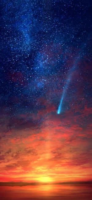 Anime Sunset Iphone — iPhone 15 Wallpapers