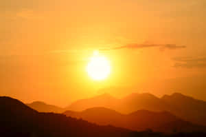 Smukke solnedgangsbilleder — Solnedgang Wallpapers