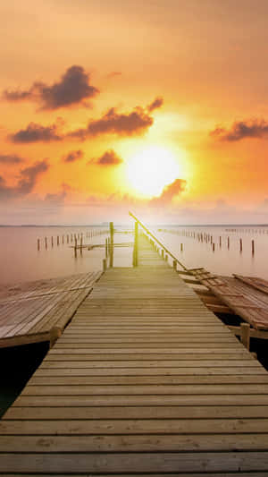 Solopgang over stranden — Solopgang Wallpapers