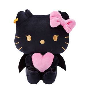 Baggrundsbillede med sort flagermus Hello Kitty Halloween — Hello Kitty Halloween Wallpapers