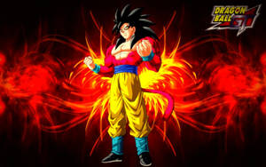 Dragonball GT – Goku Super Saiyan 4 Wallpaper af BlackShadowX306 på .