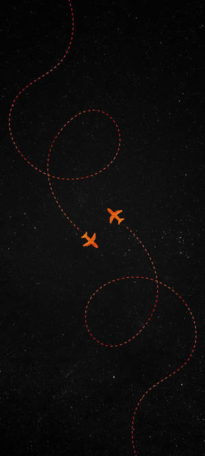 Sort iPhone fly baggrund — iPhone 14 Pro Max Wallpapers