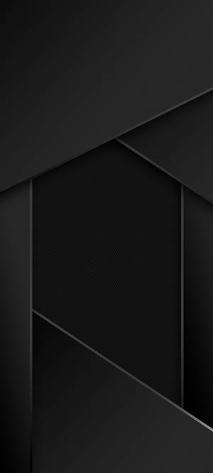 Sort iPhone metallisk wallpaper — iPhone 16 Plus Wallpapers