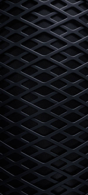 Sort iPhone rombe gitter wallpaper — Pixel 10 Wallpapers