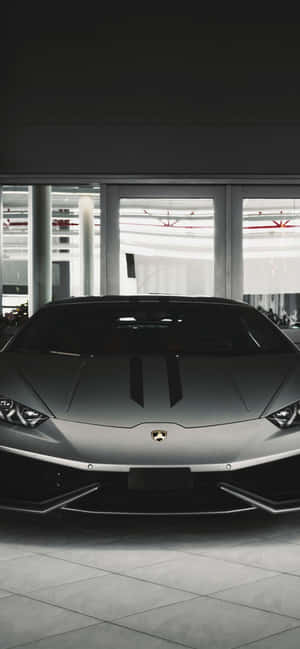 Sort Lamborghini iPhone — Oppo Find X10 Wallpapers