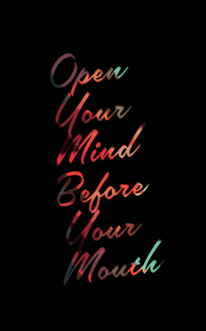 Sort Motivation Mund Og Sind — RedMagic Tablet Wallpapers