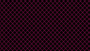 Sort og pink æstetisk gitter mønster — Minimalistisk æstetik Wallpapers