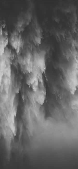 Sort røgbaggrund — POCO M8 Power Wallpapers
