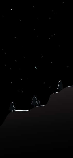 Sort skærmbaggrund — Galaxy M17 Wallpapers