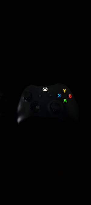 Sort Xbox-controller 8K-telefon — Oppo Find N5 Wallpapers