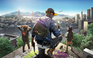 Watch Dogs 2 4k gaming-baggrund