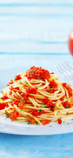Iphone X Pasta Baggrund — iPhone 12 Pro Wallpapers