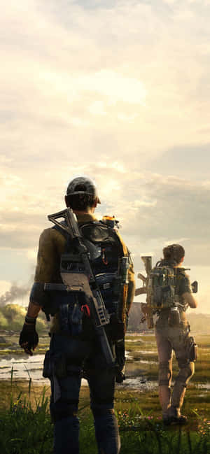 Iphone Xs Max The Division Baggrund — POCO M8 Pro Wallpapers