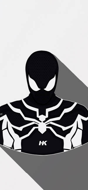 Spider Man White — Galaxy A37 Wallpapers