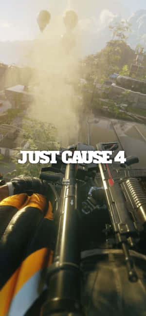 iPhone Xs Max Just Cause 4 Baggrund — Galaxy A17 Wallpapers