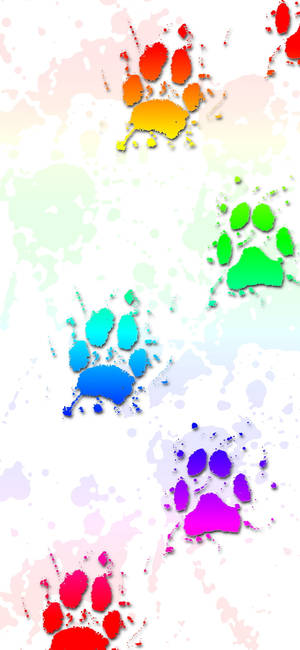 Splatter-maling — Samsung Galaxy S20 Wallpapers