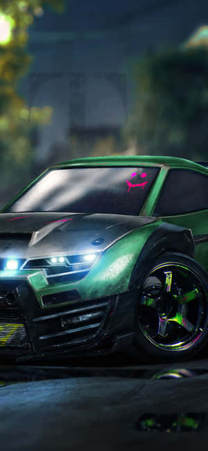 iPhone XS Max Rocket League-baggrund — Galaxy A17 Wallpapers