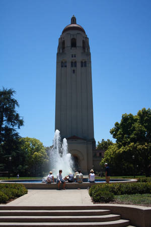 Stanford University springvand til telefon — Huawei MatePad Air (2025) Wallpapers