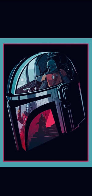828x1765 The Mandalorian — iPhone 13 Mini Wallpapers