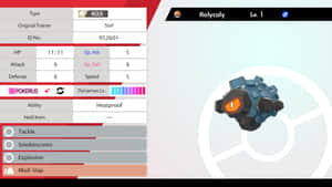 Statistik for en level 1 Rolycoly