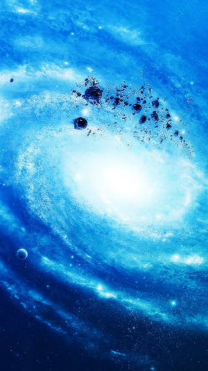 Stellar Debris Galaxy-telefon — Galaxy telefon Wallpapers