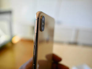 Guld iPhone Xs baggrundsbillede — iPhone Xs Wallpapers