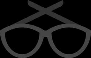 Stiliseret solbrille-ikon