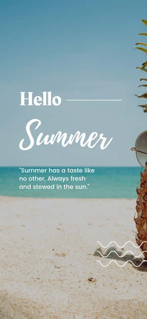 Iphone X sommerbaggrund — iPhone Xr Wallpapers