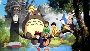 Studio Ghibli anime børn tapet — Anime børn Wallpapers