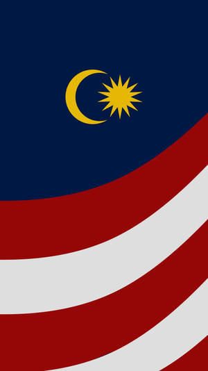 Styliseret flag af Malaysia wallpaper — Ren Wallpapers