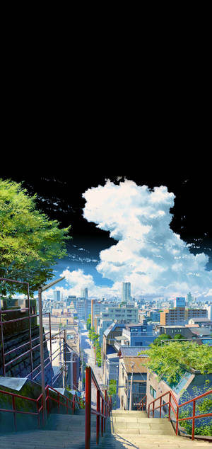 Suga-trappe Kimi No Na Wa Telefon — Galaxy S26 Wallpapers