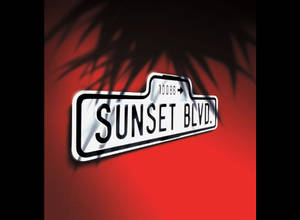 Sunset Boulevard Skilt tapet