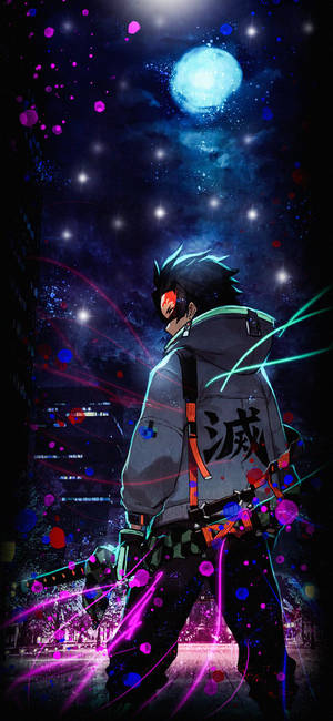 Syg Telefon Tanjiro — Galaxy S25 FE Wallpapers
