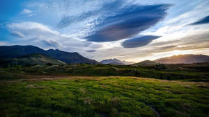 Sommerlandskab tapet. — Sommer Wallpapers