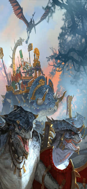 Iphone X Total War Warhammer Baggrund — Twilight Wallpapers