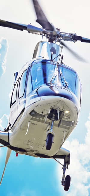 Iphone Xs Helikoptere Baggrund — iPhone 14 Plus Wallpapers