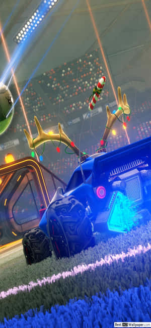 iPhone Xs Max Rocket League baggrund — Galaxy A56 Wallpapers