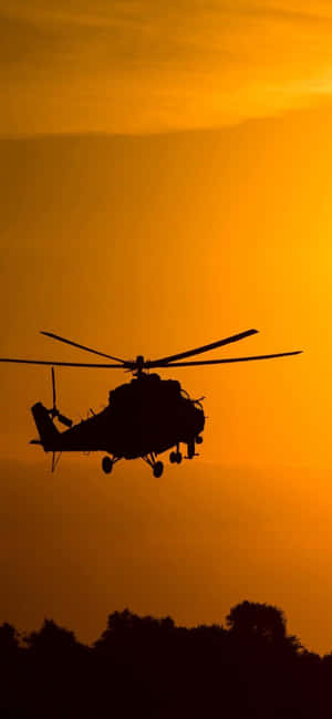 Iphone Xs Helikoptere Baggrund — iPhone 13 Mini Wallpapers