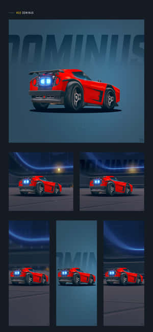iPhone Xs Max Rocket League baggrund — RedMagic Wallpapers