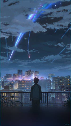 Flares YourName Anime Android wallpapers ...anupghosal — Anime dreng Wallpapers