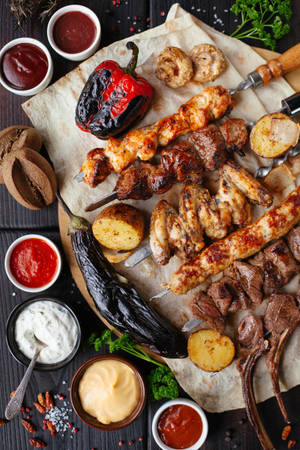 Tandoori Chicken Kebab — Xiaomi Pad 9 Pro Wallpapers