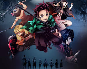 Tanjiro Hashira fra Demon Slayer — Rui Demon Slayer Wallpapers