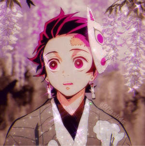 Tanjiro med blomster Demon Slayer PFP — Dæmondræber nezuko Wallpapers
