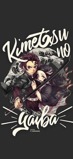 Tanjiro og Nezuko Demon Slayer iPhone-baggrund — Dæmondræber nezuko Wallpapers