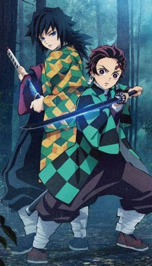 Demon Slayer Tanjiro | Tomioka Giyu — Rui Demon Slayer Wallpapers